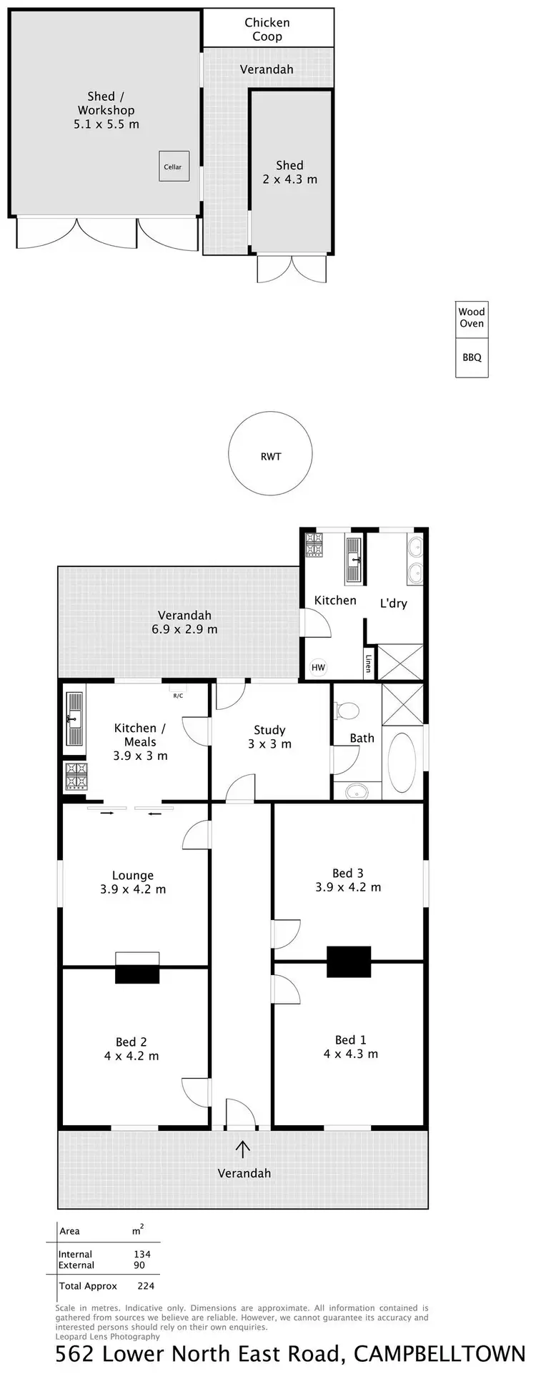 Floorplan of Homely house listing, 562 Lower North East Road, Campbelltown SA 5074