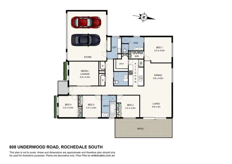Floorplan of Homely house listing, 808 Underwood Road, Rochedale South QLD 4123