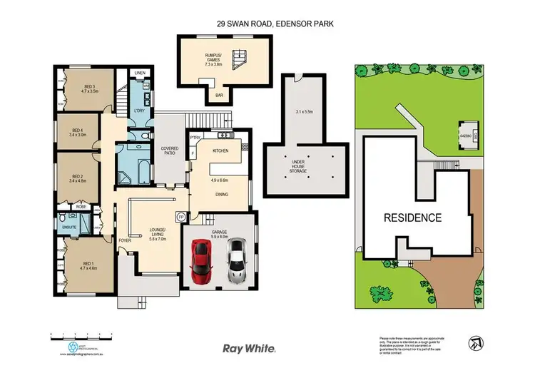 Floorplan of Homely house listing, 29 Swan Road, Edensor Park NSW 2176