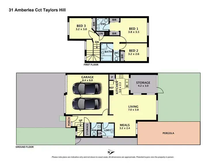 Floorplan of Homely house listing, 31 Amberlea Circuit, Taylors Hill VIC 3037