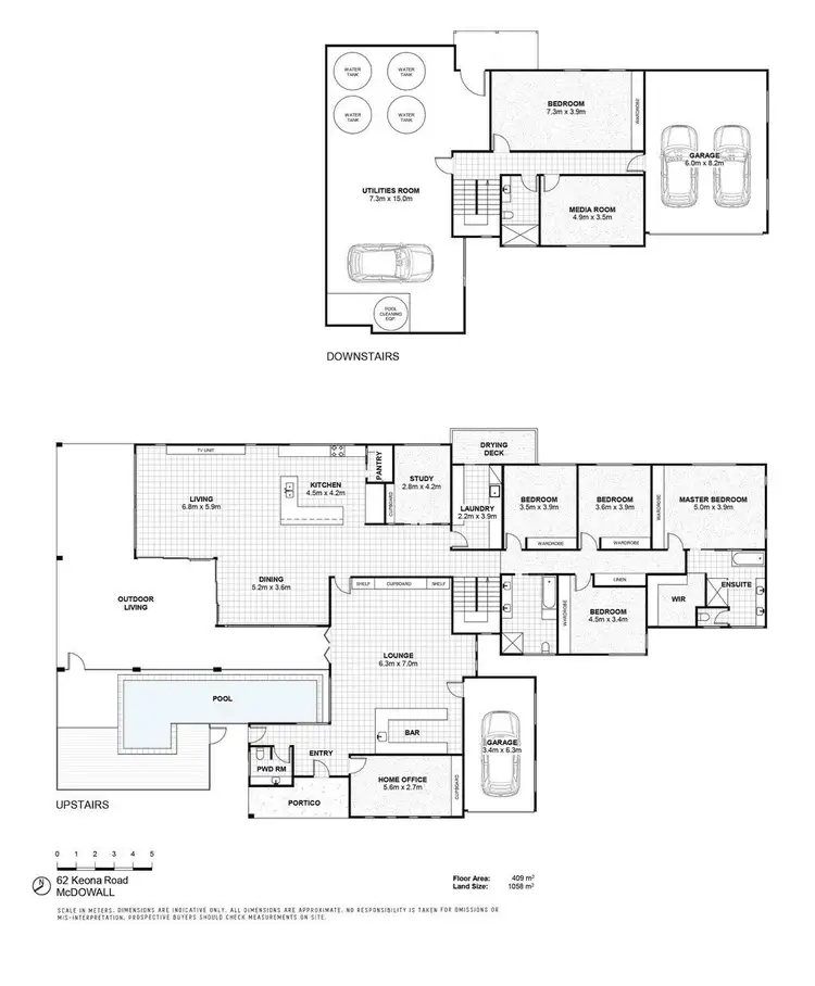Floorplan of Homely house listing, 62 Keona Road, Mcdowall QLD 4053