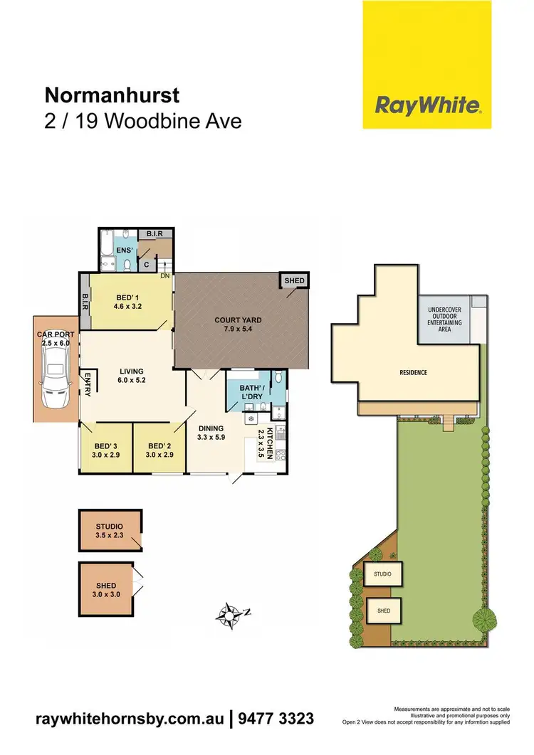 Floorplan of Homely house listing, 2/19 Woodbine Avenue, Normanhurst NSW 2076