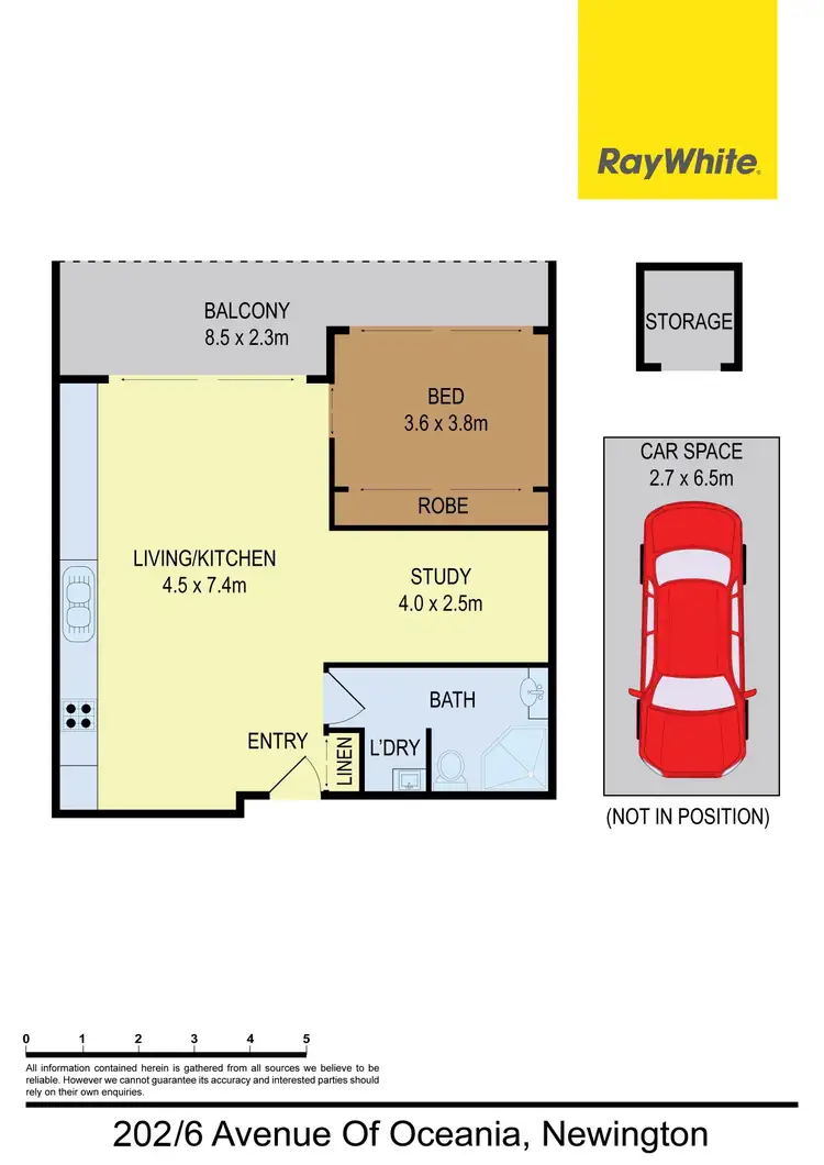Floorplan of Homely apartment listing, 202/6 Avenue of Oceania, Newington NSW 2127