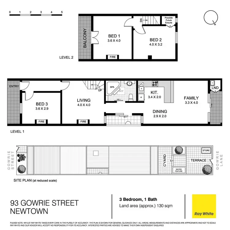 Floorplan of Homely house listing, 93 Gowrie Street, Newtown NSW 2042