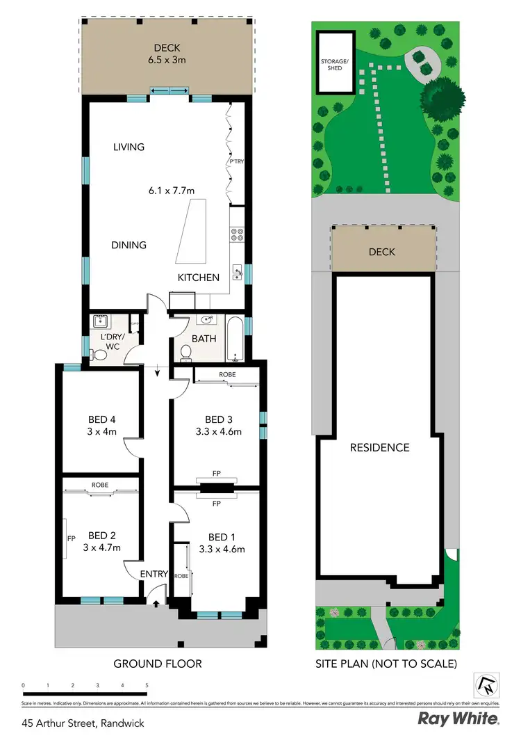 Floorplan of Homely house listing, 45 Arthur Street, Randwick NSW 2031