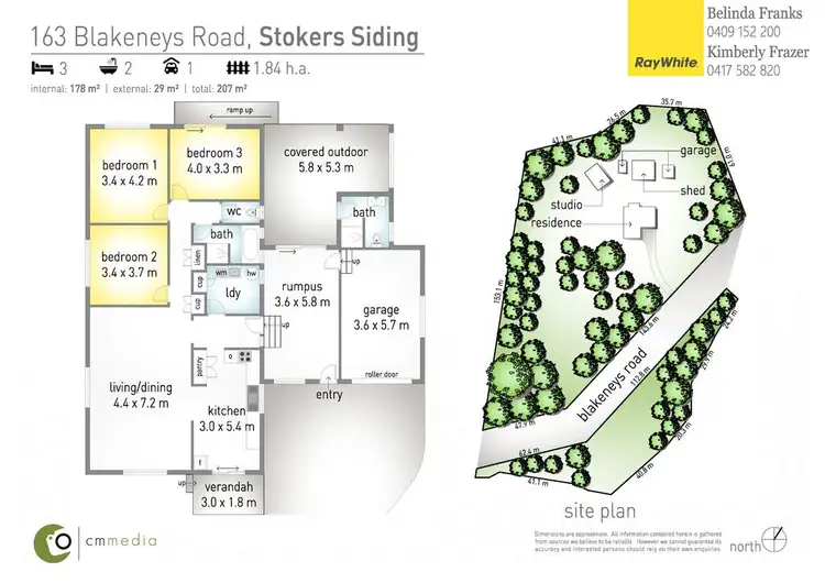 Floorplan of Homely rural property listing, 163 Blakeneys Road, Stokers Siding NSW 2484