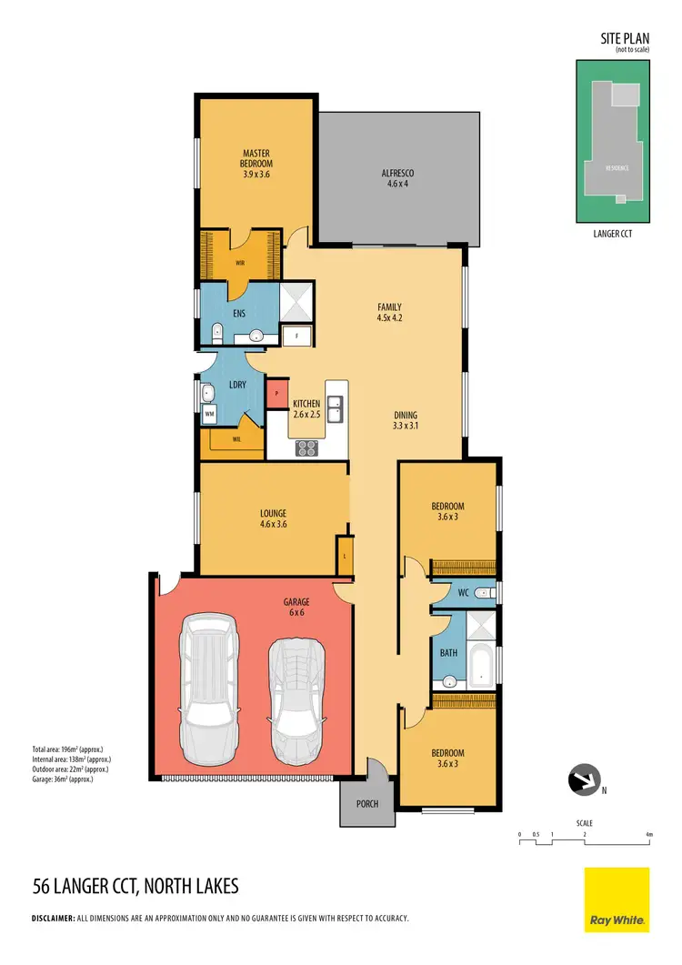 Floorplan of Homely house listing, 56 Langer Circuit, North Lakes QLD 4509