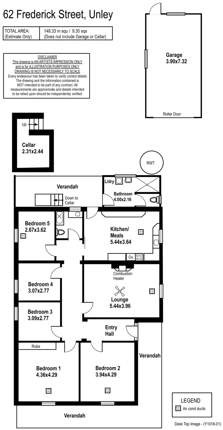 Floorplan of Homely house listing, 62 Frederick Street, Unley SA 5061