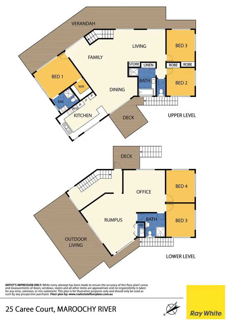 Floorplan of Homely house listing, 25 Caree Court, Maroochy River QLD 4561