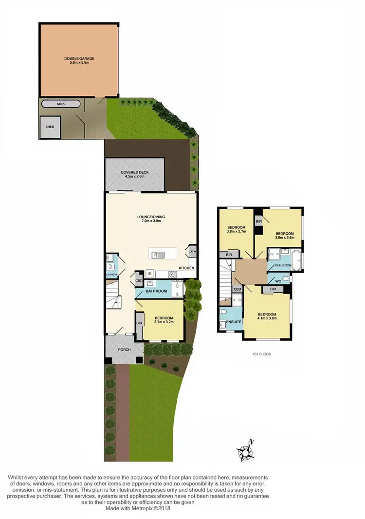 Floorplan of Homely townhouse listing, 2/31 Pine Crescent, Boronia VIC 3155