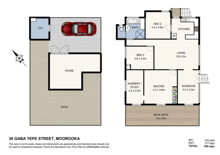 Floorplan of Homely house listing, 34 Mackie Street East, Moorooka QLD 4105