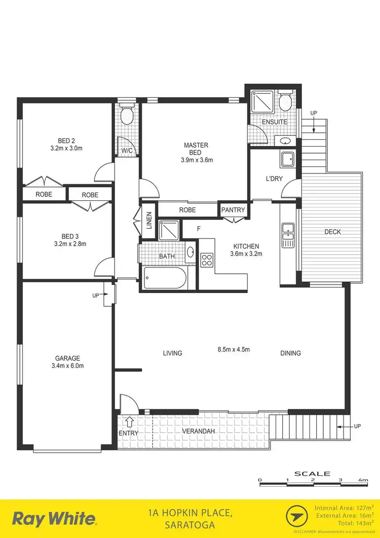 Floorplan of Homely house listing, 1a Hopkin Place, Saratoga NSW 2251