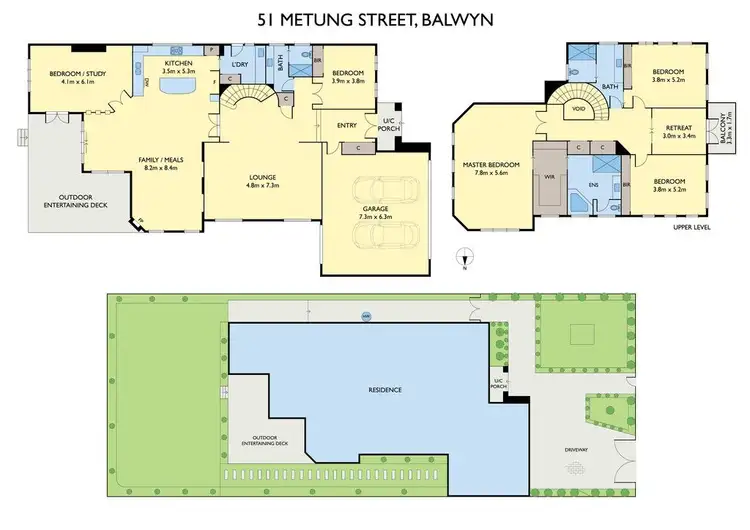 Floorplan of Homely house listing, 51 Metung Street, Balwyn VIC 3103