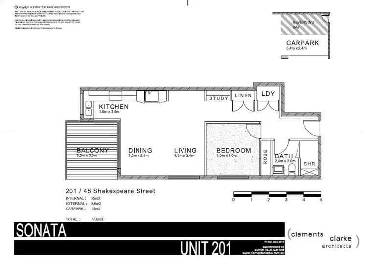 Floorplan of Homely unit listing, 201/45 Shakespeare Street, Coorparoo QLD 4151