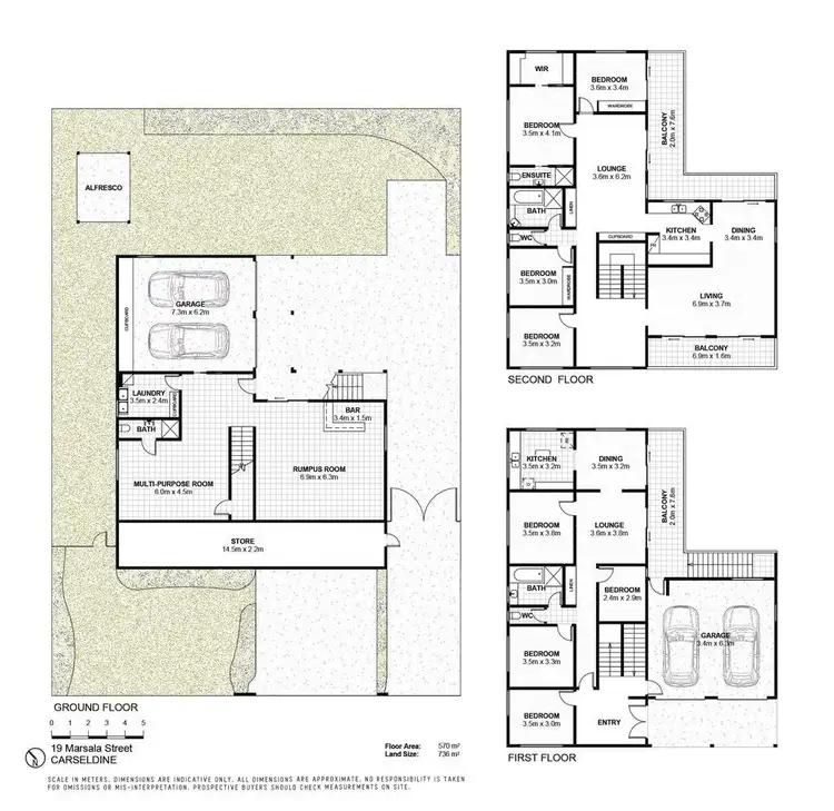 Floorplan of Homely house listing, 19 Marsala Street, Carseldine QLD 4034