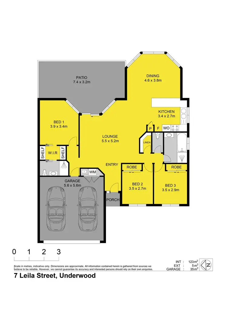 Floorplan of Homely house listing, 7 Leila Street, Underwood QLD 4119
