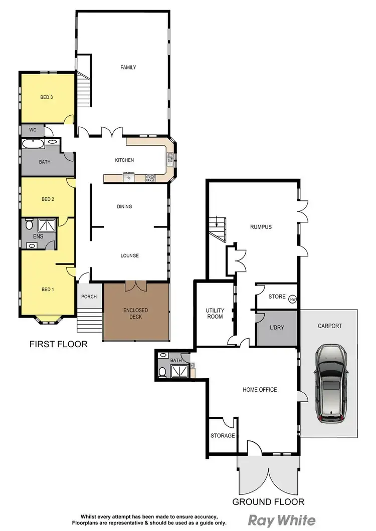 Floorplan of Homely house listing, 89 Blandford Street, Grange QLD 4051