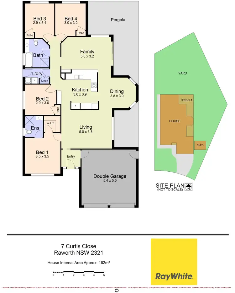 Floorplan of Homely house listing, 7 Curtis Close, Raworth NSW 2321