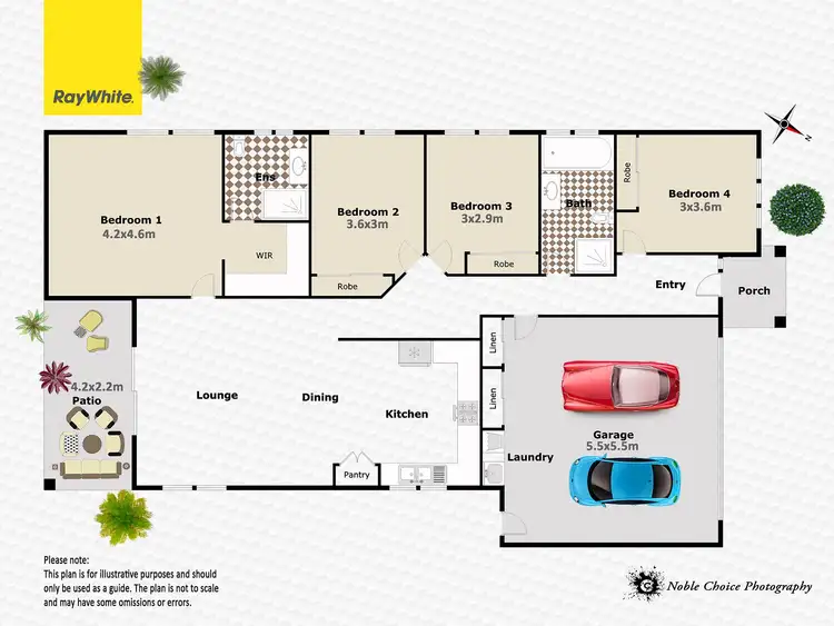 Floorplan of Homely house listing, 30 Coralina Crescent, Logan Reserve QLD 4133