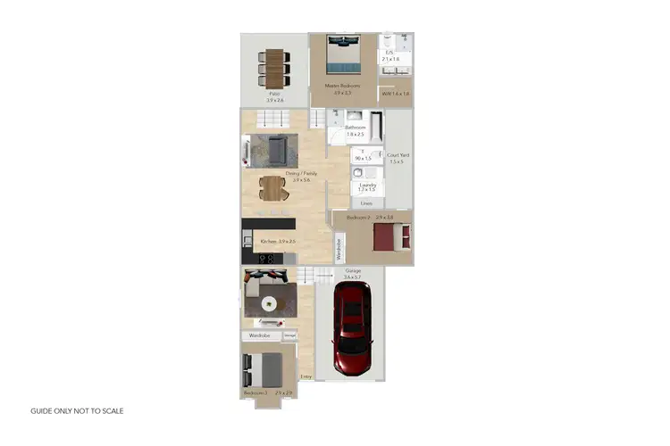 Floorplan of Homely house listing, 95 Opossum Circuit, Springfield Lakes QLD 4300