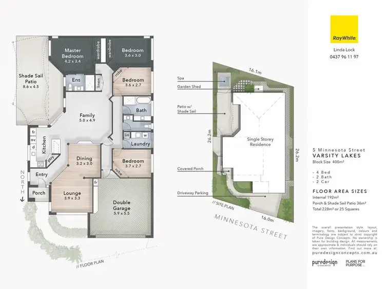 Floorplan of Homely house listing, 5 Minnesota Street, Varsity Lakes QLD 4227