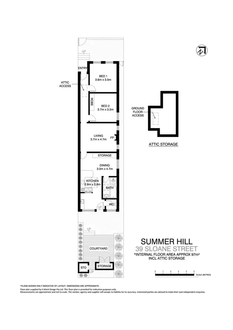 Floorplan of Homely house listing, 39 Sloane Street, Summer Hill NSW 2130