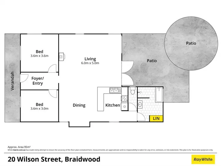 Floorplan of Homely house listing, 20 Wilson Street, Braidwood NSW 2622