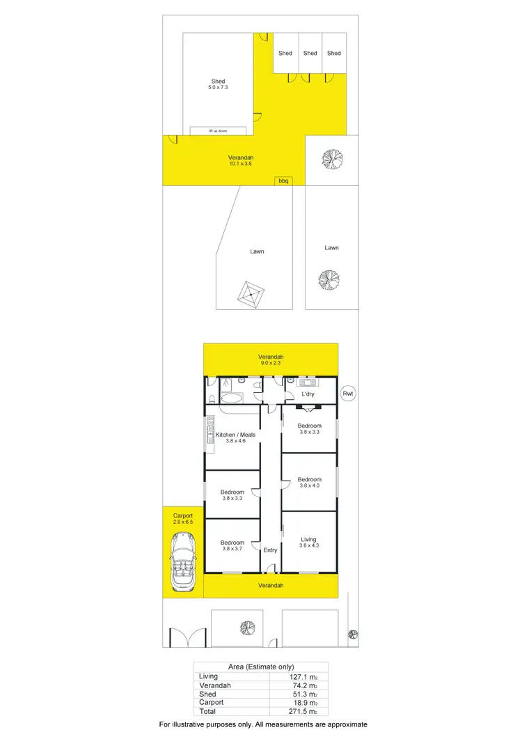 Floorplan of Homely house listing, 31 Shipster Street, Torrensville SA 5031