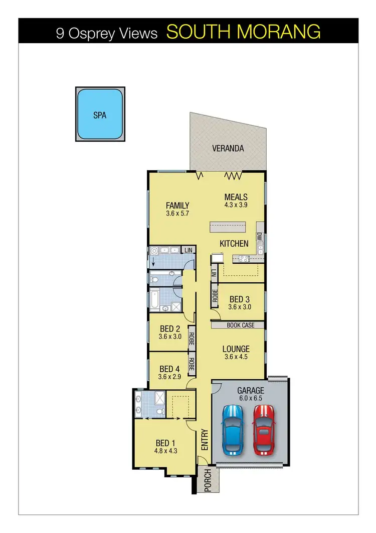 Floorplan of Homely house listing, 9 Osprey Views, South Morang VIC 3752