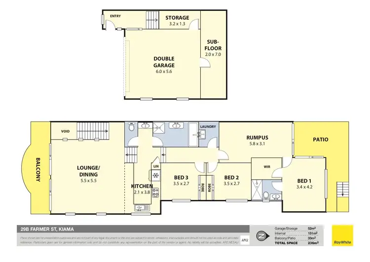 Floorplan of Homely townhouse listing, 29B Farmer Street, Kiama NSW 2533