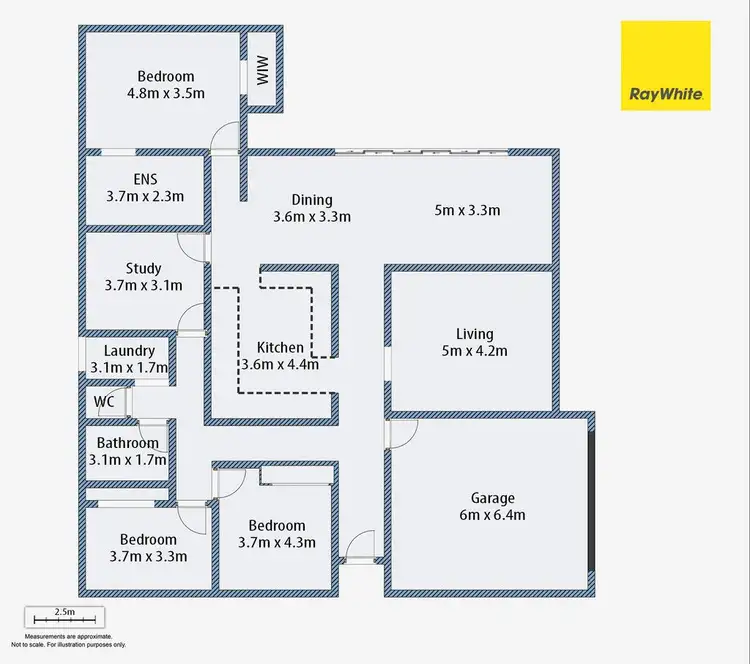 Floorplan of Homely house listing, 32 Grevillia Drive, Waterview Heights NSW 2460