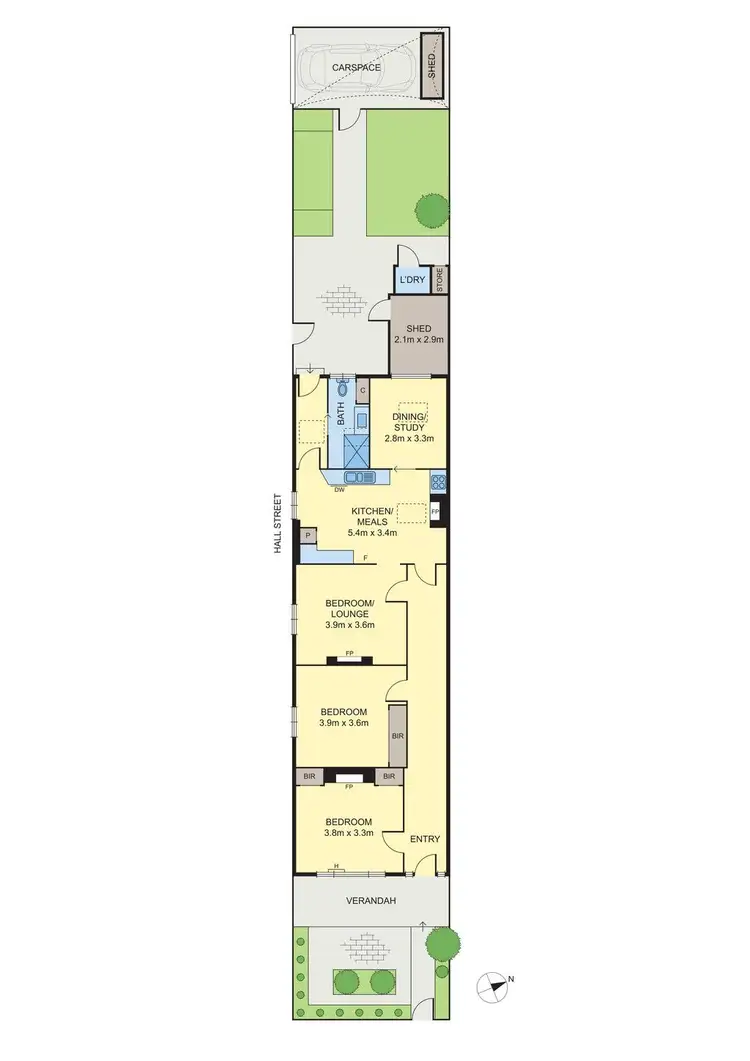 Floorplan of Homely house listing, 27 Station Street, Coburg VIC 3058