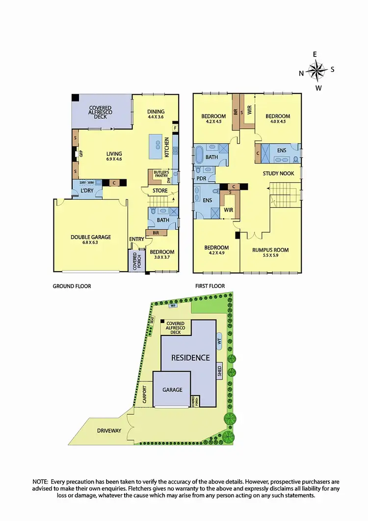 Floorplan of Homely house listing, 1/28 Ely Street, Eltham VIC 3095