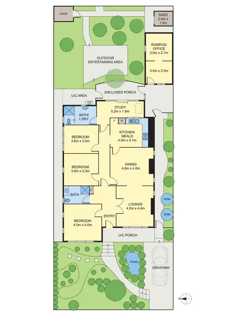 Floorplan of Homely house listing, 16 Melville Road, Pascoe Vale South VIC 3044