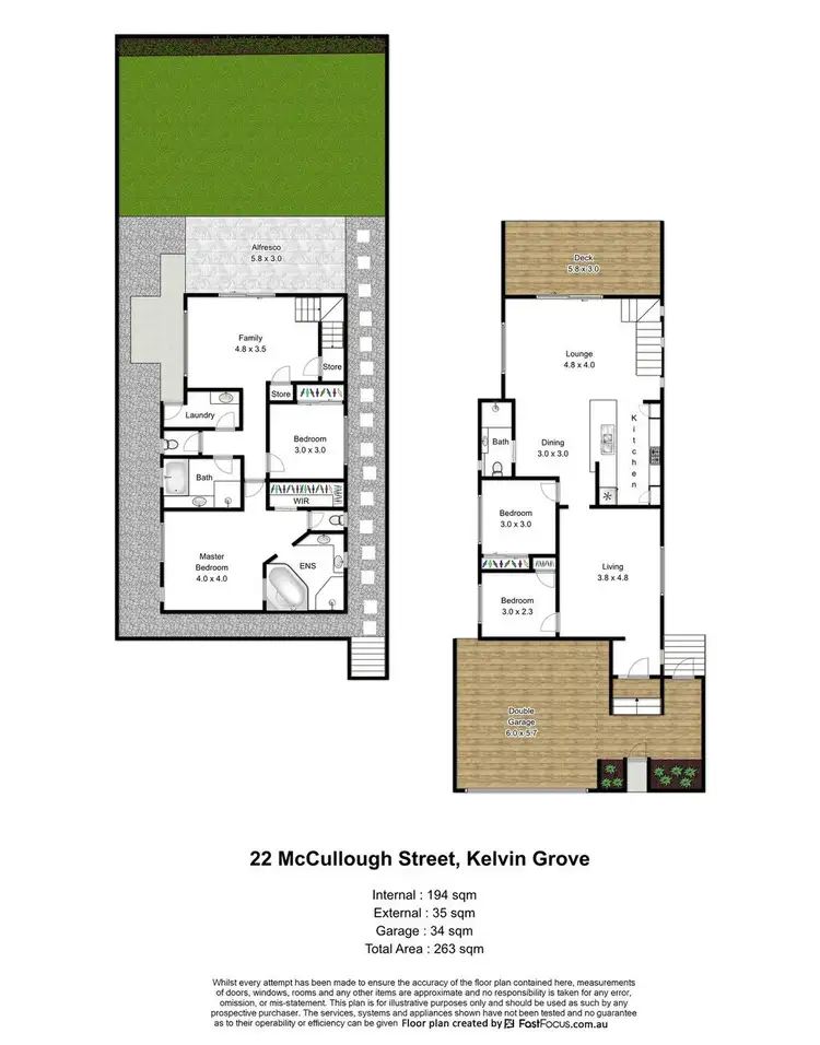 Floorplan of Homely house listing, 22 McCullough Street, Kelvin Grove QLD 4059