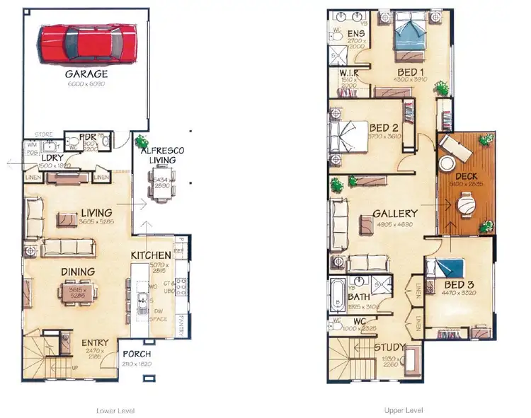 Floorplan of Homely house listing, 44/1 Celestial Court, Carina QLD 4152