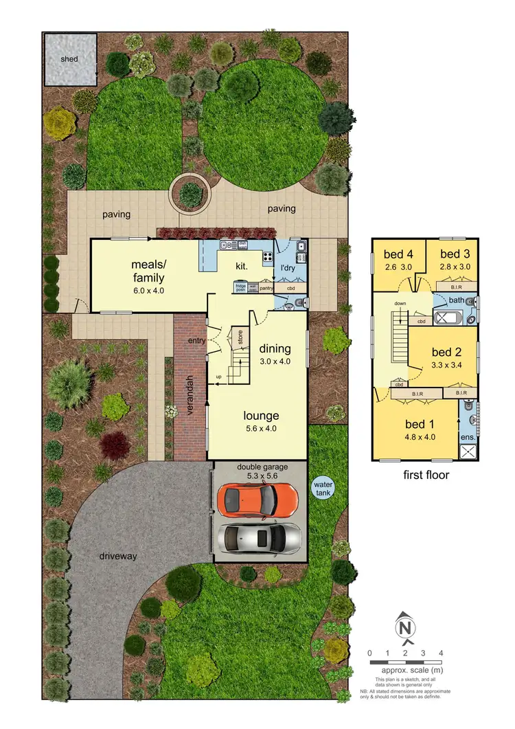 Floorplan of Homely house listing, 13 Josephine Avenue, Mount Waverley VIC 3149