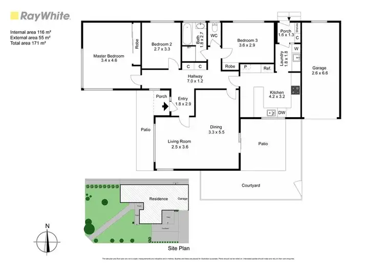 Floorplan of Homely house listing, 74 Chapel Road, Moorabbin VIC 3189