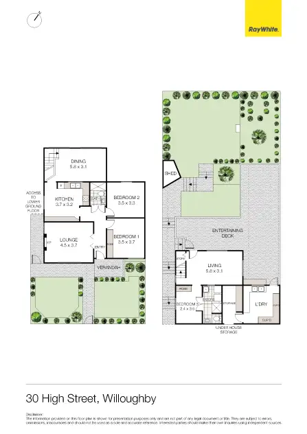 Floorplan of Homely house listing, 30 High Street, Willoughby NSW 2068