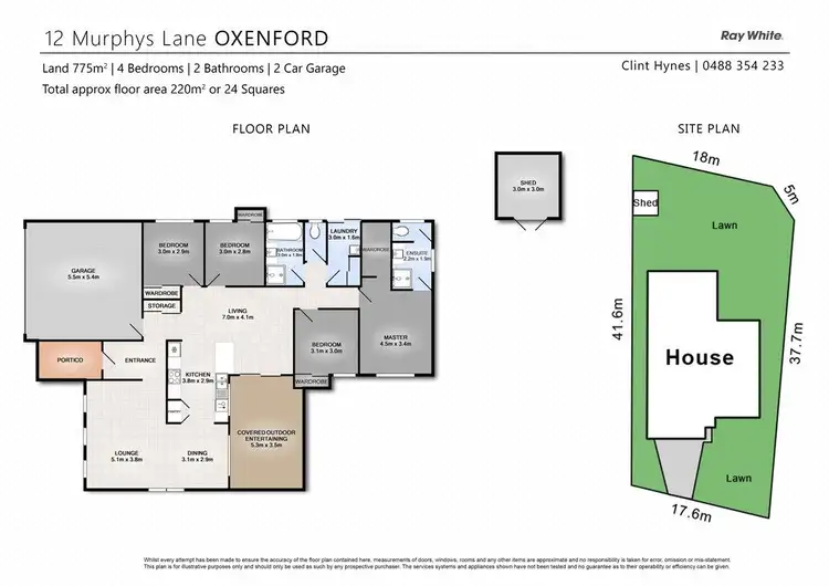 Floorplan of Homely house listing, 12 Murphys Lane, Oxenford QLD 4210