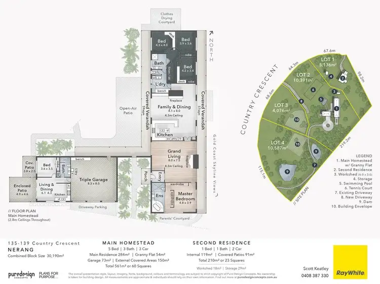 Floorplan of Homely house listing, 135 Country Crescent, Nerang QLD 4211