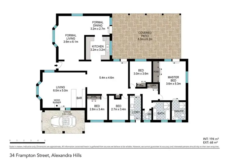 Floorplan of Homely house listing, 34 Frampton Street, Alexandra Hills QLD 4161