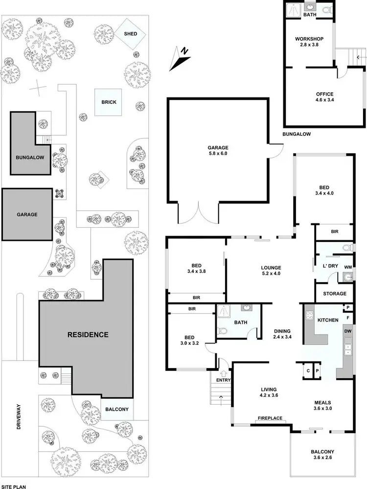 Floorplan of Homely house listing, 10 St Andrews Avenue, Rosanna VIC 3084
