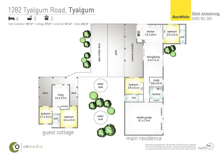 Floorplan of Homely house listing, 1282 Tyalgum Road, Tyalgum NSW 2484