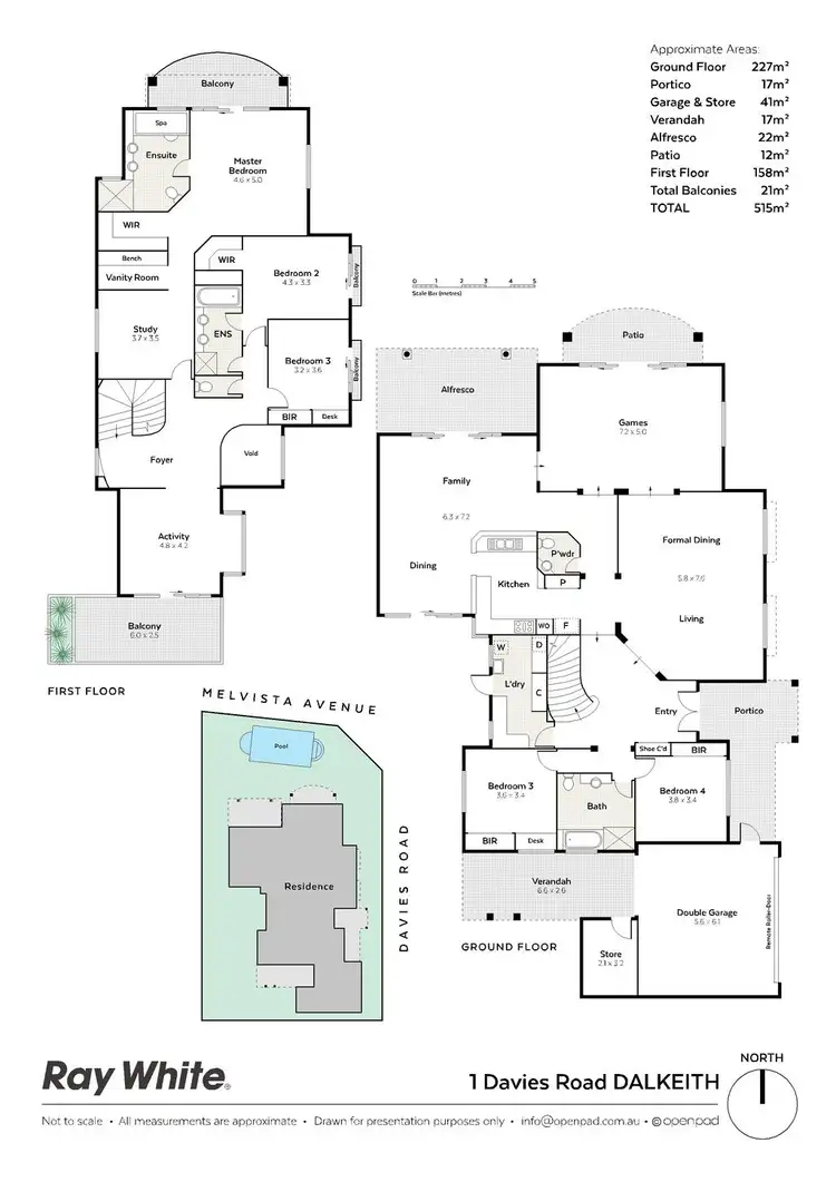 Floorplan of Homely house listing, 1 Davies Road, Dalkeith WA 6009
