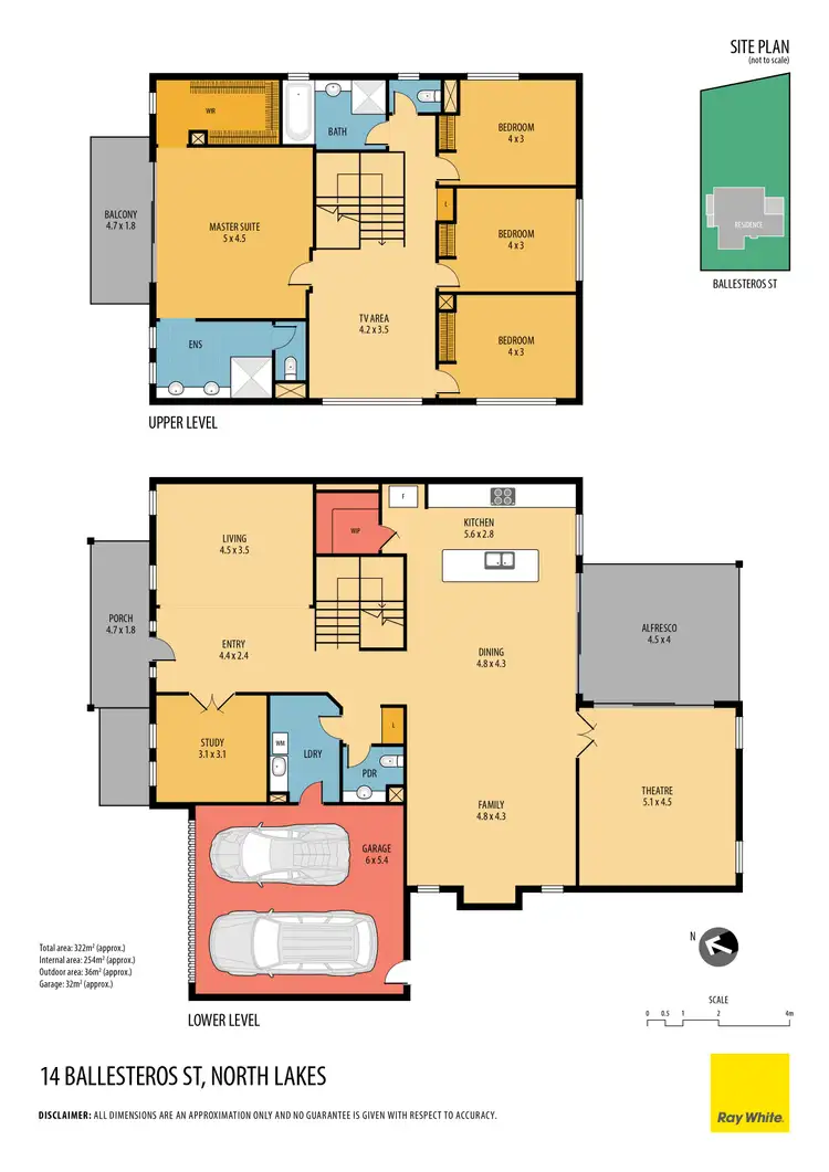 Floorplan of Homely house listing, 14 Ballesteros Street, North Lakes QLD 4509