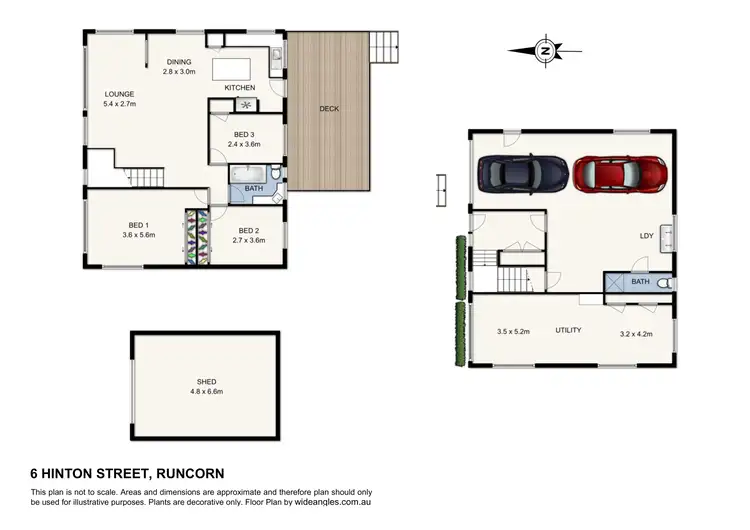 Floorplan of Homely house listing, 6 Hinton Street, Runcorn QLD 4113