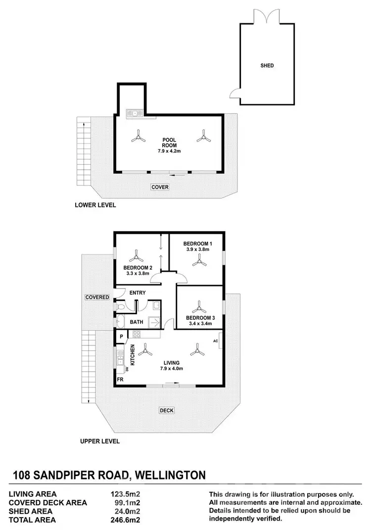 Floorplan of Homely house listing, 108 Sandpiper Road, Wellington East SA 5259
