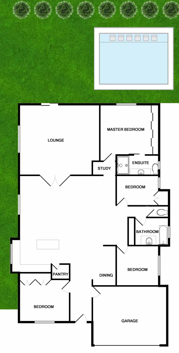 Floorplan of Homely house listing, 54 Springbrook Parade, Idalia QLD 4811