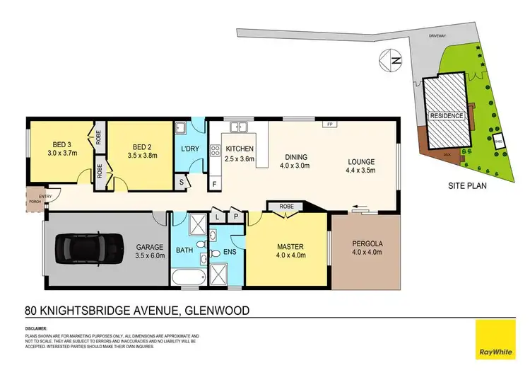 Floorplan of Homely house listing, 80 Knightsbridge Avenue, Glenwood NSW 2768